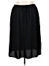 Faded Glory 100% Polyester Solid Black Casual Skirt Size XL - photo 1