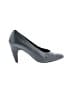 Prevata 100% Leather Houndstooth Gray Heels Size 6 1/2 - photo 1
