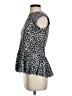 Rebecca Taylor 100% Polyester Blue Sleeveless Blouse Size XS - photo 5