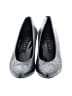 Prevata 100% Leather Houndstooth Gray Heels Size 6 1/2 - photo 2