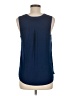 Assorted Brands 100% Polyester Blue Sleeveless Blouse Size M - photo 2