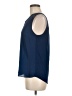Assorted Brands 100% Polyester Blue Sleeveless Blouse Size M - photo 5