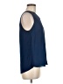Assorted Brands 100% Polyester Blue Sleeveless Blouse Size M - photo 4