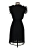 H&M 100% Polyester Solid Black Cocktail Dress Size 2 - photo 2