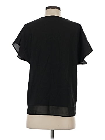 DKNY Short Sleeve Blouse (view 2)