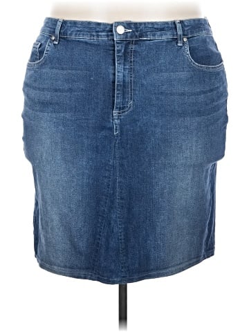 Bandolino Denim Skirt (view 1)