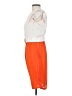 Unbranded Orange Cocktail Dress Size XS - photo 5