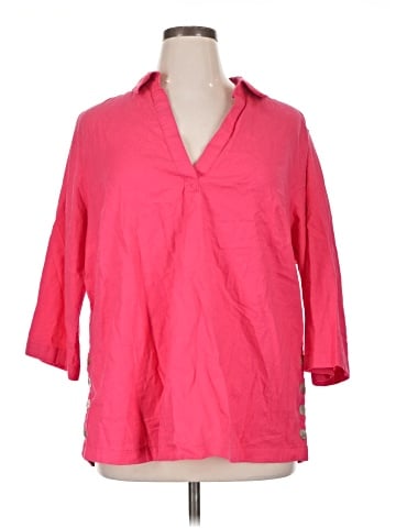 Tahari 3/4 Sleeve Blouse (view 1)