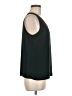 Nine West 100% Polyester Black Sleeveless Blouse Size M - photo 4