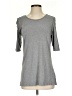 Keren Hart Gray Short Sleeve Top Size S - photo 1
