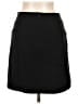 Elle Solid Black Casual Skirt Size 6 - photo 2