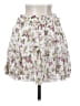 VICI Floral Ivory White Casual Skirt Size S - photo 2