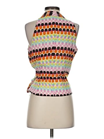 Lafayette 148 New York Sleeveless Silk Top (view 2)