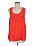 Daniel Rainn 100% Polyester Orange Sleeveless Blouse Size M - photo 1