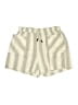 Inner Circle Inc. 100% Cotton Stripes Ivory Board Shorts Size M - photo 1