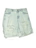 Ser.O.Ya Blue Denim Shorts Size S - photo 1