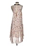 Zara 100% Polyester Floral Ivory Casual Dress Size XS - photo 2