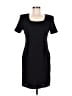 Sag Harbor 100% Polyester Solid Black Casual Dress Size 6 (petite) - photo 1
