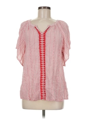 Caffé Marrakesh Short Sleeve Blouse (view 1)