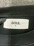Soul 100% Cotton Black Sweatshirt Size S - photo 7