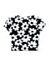 Tahari Black Short Sleeve Blouse Size 10 - 12 - photo 2