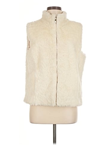 Coldwater Creek Faux Fur Vest (view 1)