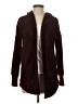 Hippie Rose 100% Polyester Burgundy Cardigan Size S - photo 1