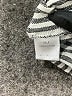 Audrey 3+1 100% Cotton Stripes Silver Long Sleeve Blouse Size Sm - Med - photo 9