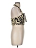 Topshop 100% Polyester Gold Sleeveless Top Size 6 - photo 4