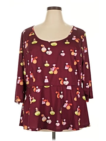 Isabel + Alice 3/4 Sleeve Top (view 1)