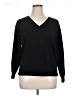Terra & Sky Black Pullover Sweater Size 0X - photo 1