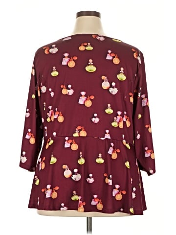 Isabel + Alice 3/4 Sleeve Top (view 2)