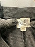 ECI Solid Black Casual Skirt Size M - photo 4