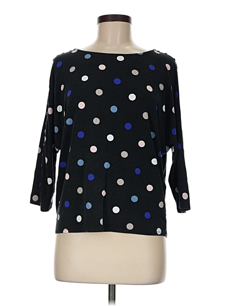 Pre-owned Premise 3/4 Sleeve T-shirt In Black