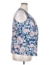 Unbranded 100% Polyester Blue Sleeveless Blouse Size XXL - photo 4