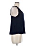 Splendid Blue Sleeveless Blouse Size M - photo 4