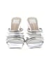 Dolce Vita Metallic Silver Sandals Size 6 1/2 - photo 2