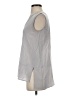 Uniqlo Gray Sleeveless Button-Down Shirt Size XS - photo 5