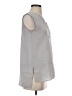 Uniqlo Gray Sleeveless Button-Down Shirt Size XS - photo 4