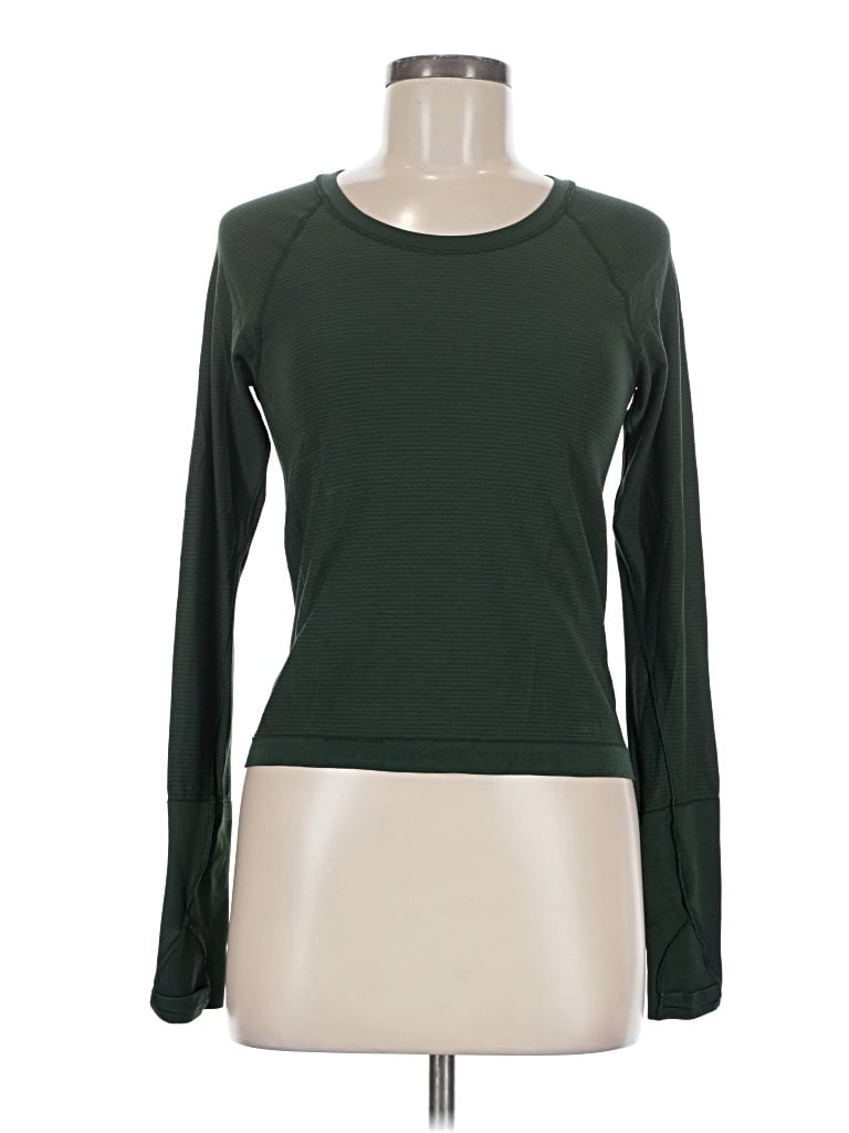 Pre-owned Lululemon Athletica Active T-shirt In Green