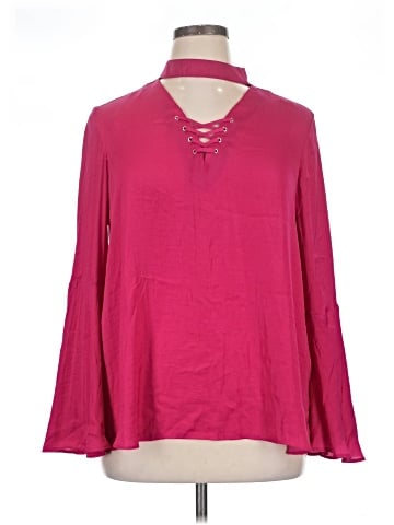 Jennifer Lopez Long Sleeve Blouse (view 1)