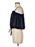 Elan 100% Rayon Blue Sleeveless Blouse Size M - photo 5