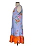 MSK Print Blue Casual Dress Size P (petite) - photo 5