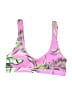 Unbranded Tropical Pink Swimsuit Top Size S - photo 1