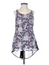 Studio Y 100% Polyester Purple Sleeveless Blouse Size XS - photo 1