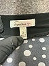 Speechless Polka Dots Black Short Sleeve T-Shirt Size S - photo 7
