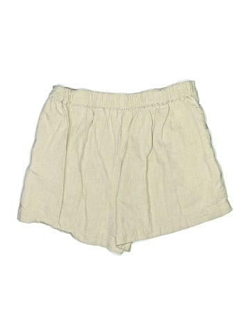 Madewell Clean Pull-On Shorts in Linen-Cotton (view 2)