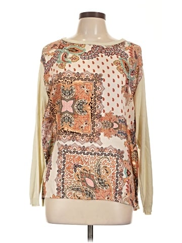 Johnny Was Silk Pullover Sweater (view 1)