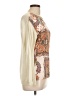 Johnny Was Paisley Tan Silk Pullover Sweater Size L - photo 4