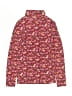 Mini Boden Floral Red Long Sleeve Turtleneck Size 9 - 10 - photo 1
